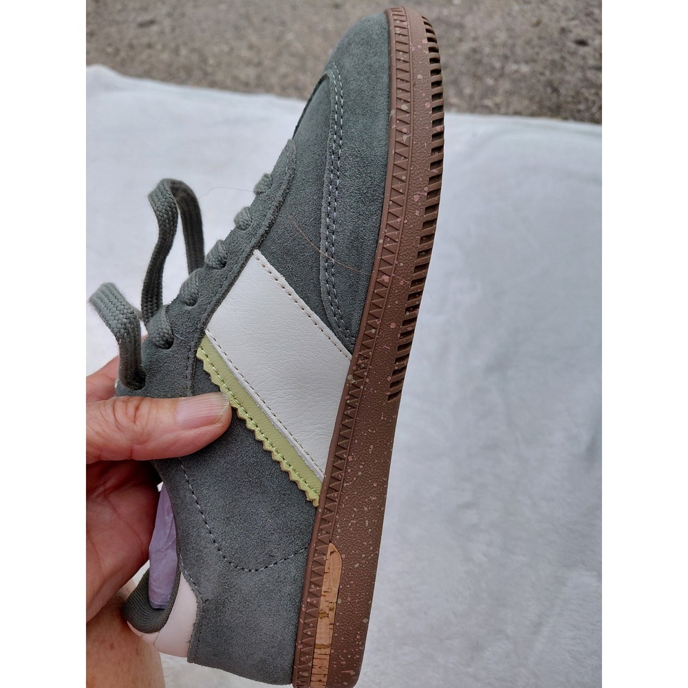 Earth Penny Sneakers Dark Green Suede Lace Up Shoes Womens 7 M ET-PENNY - Picture 7 of 10